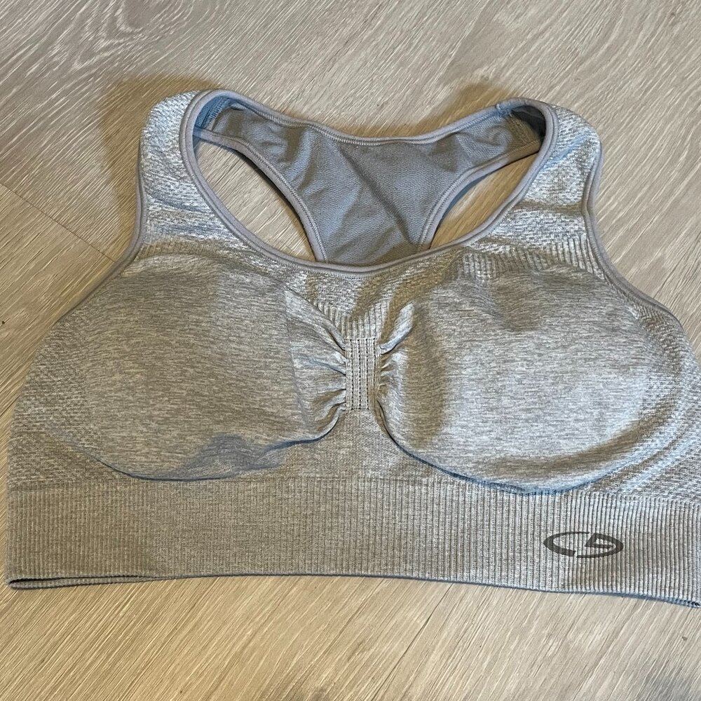 Champions Sports Bra (Grey, size M)